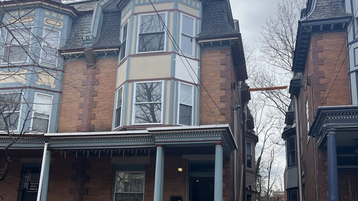 photo of west philly rowhome window leak repair