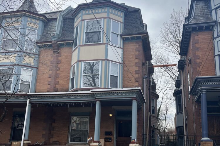 photo of west philly rowhome window leak repair