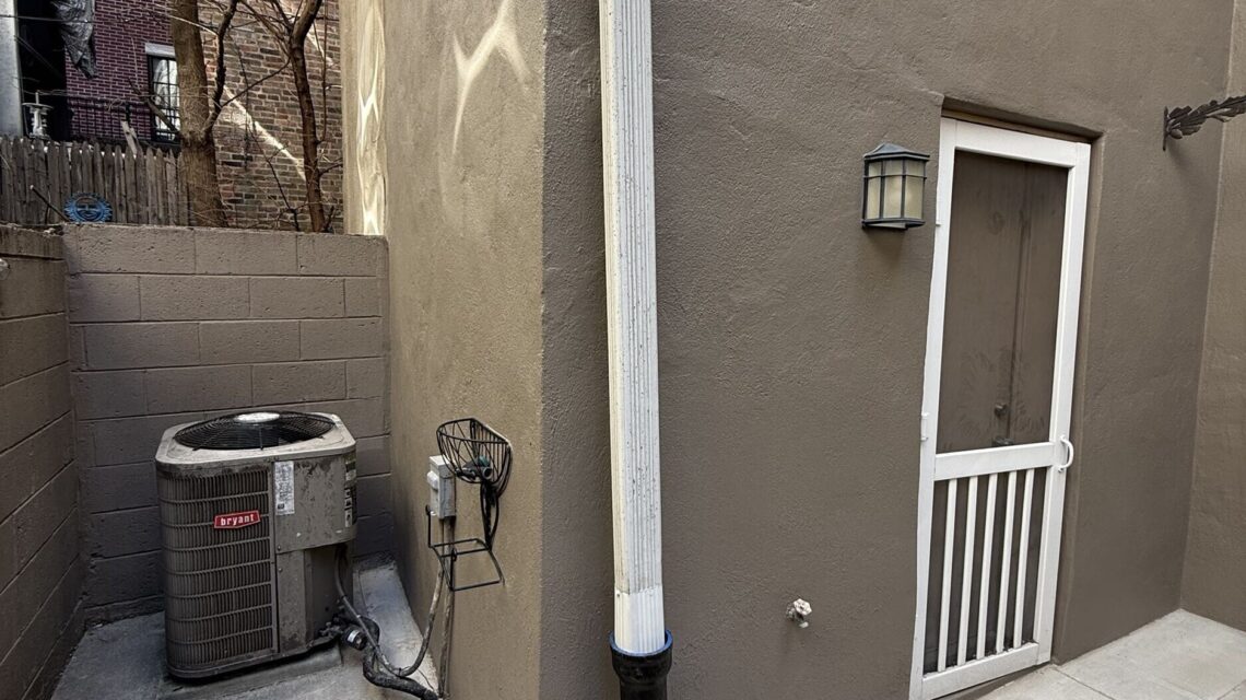 basement leak repair in a center city philly rowhome