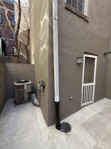 basement leak repair in a center city philly rowhome